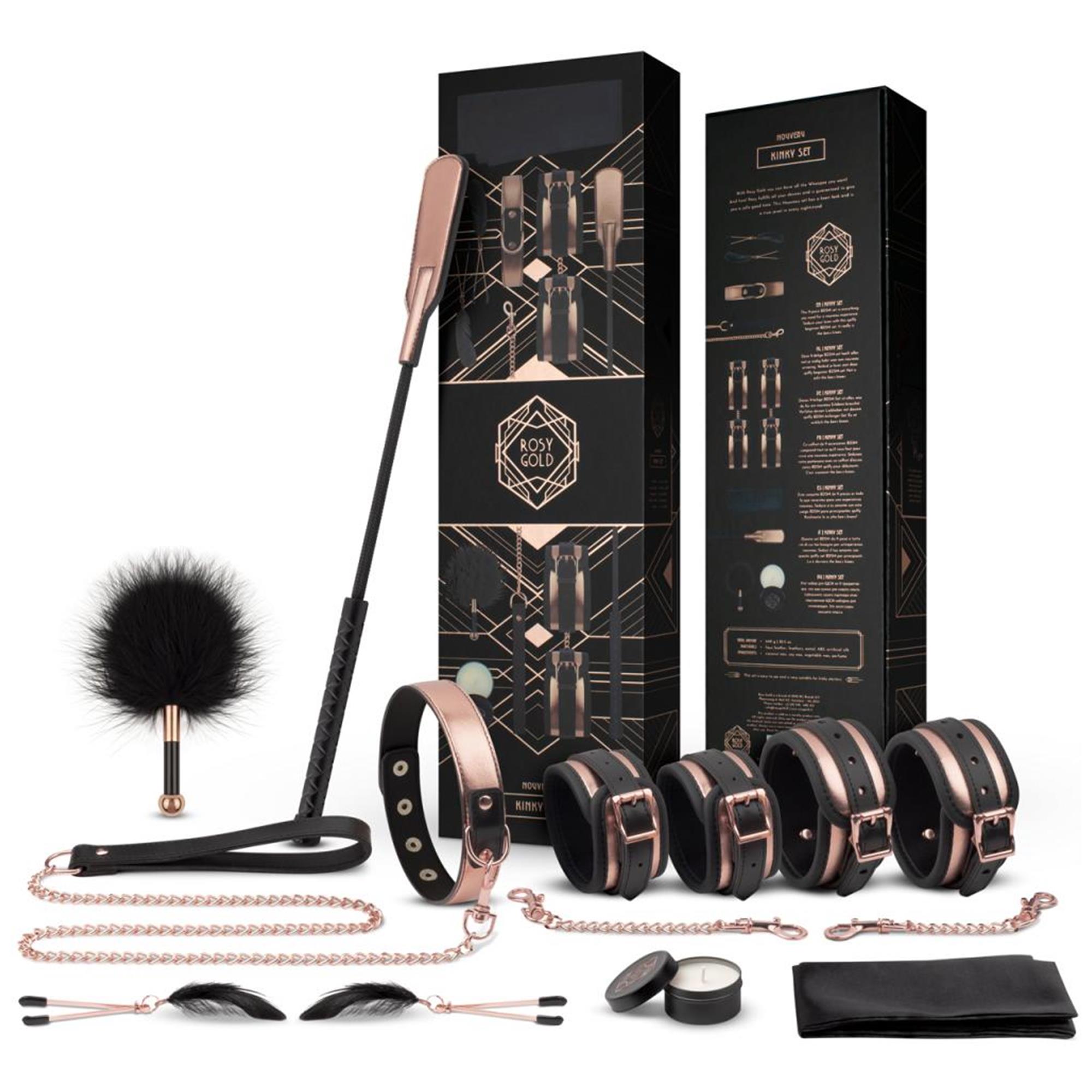 Rosy Gold Nouveau BDSM set Rosy Gold Nouveau BDSM set