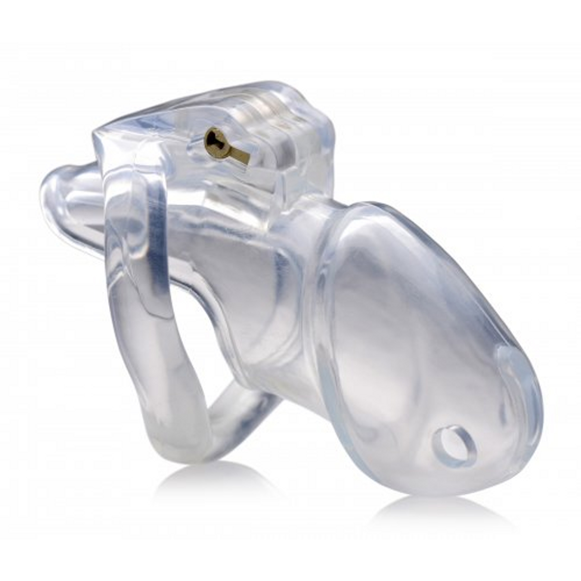 Brug Clear Captor Chastity Cage With Keys Medium til en forbedret oplevelse
