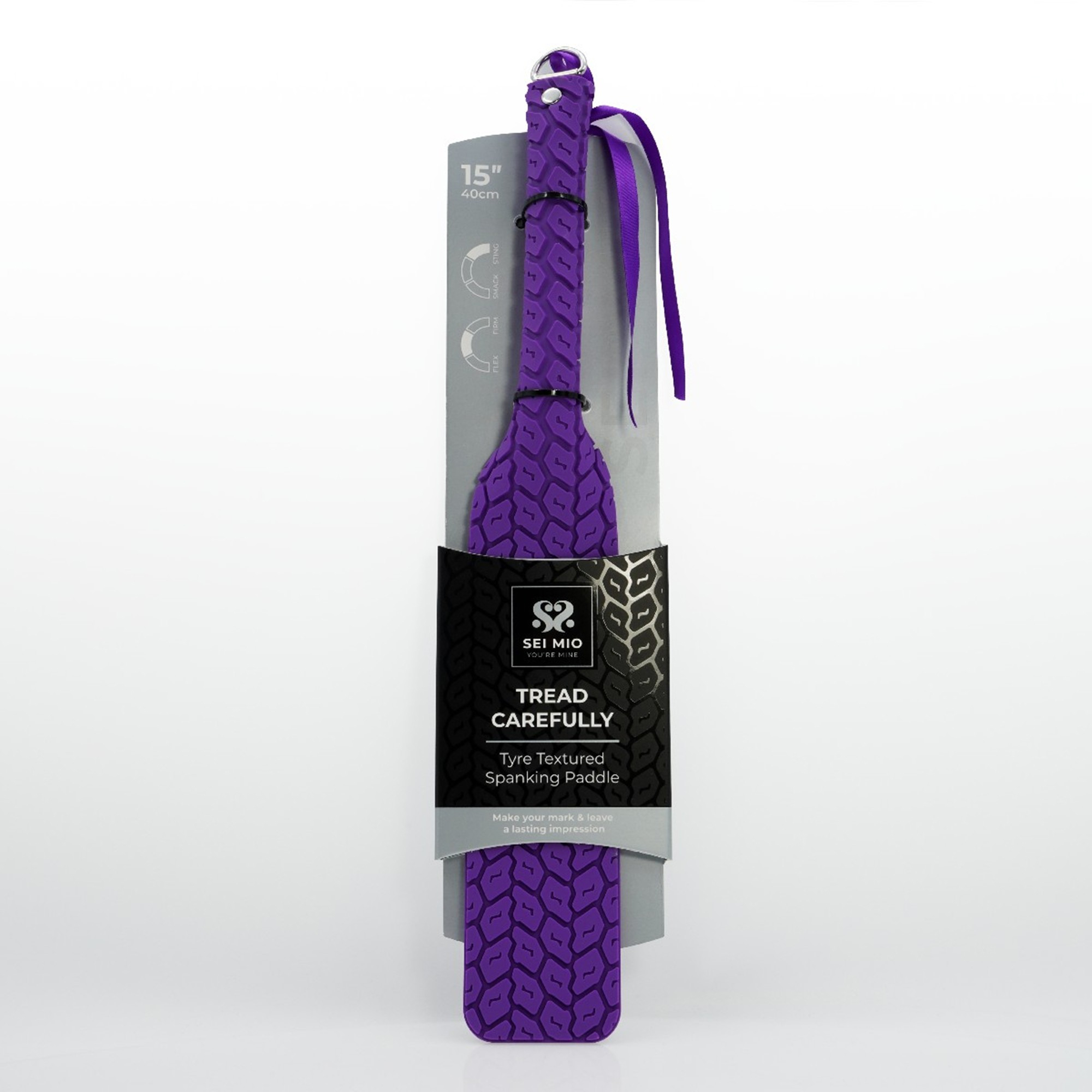 Brug Sei Mio Tyre Paddle Hairbrush - Purple til en forbedret oplevelse