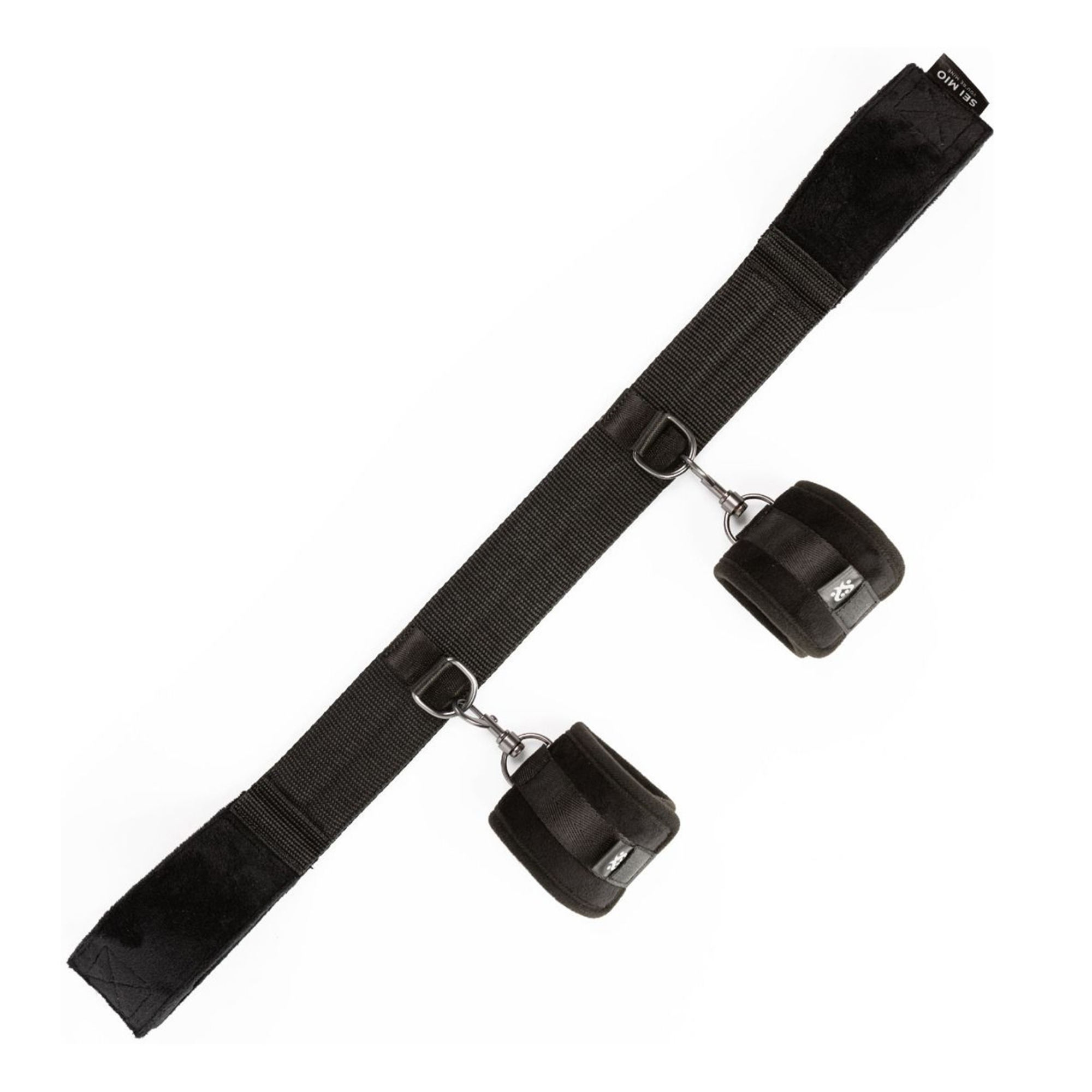 Sei Mio Spread The Love Ankle Spreader Bar with Wrist Cuffs