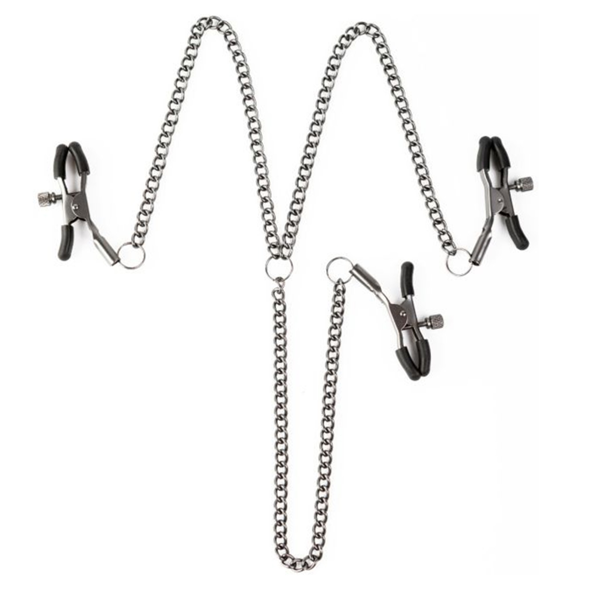 Sei Mio Triple Tease Adjustable Nipple og Clit Clamp Set