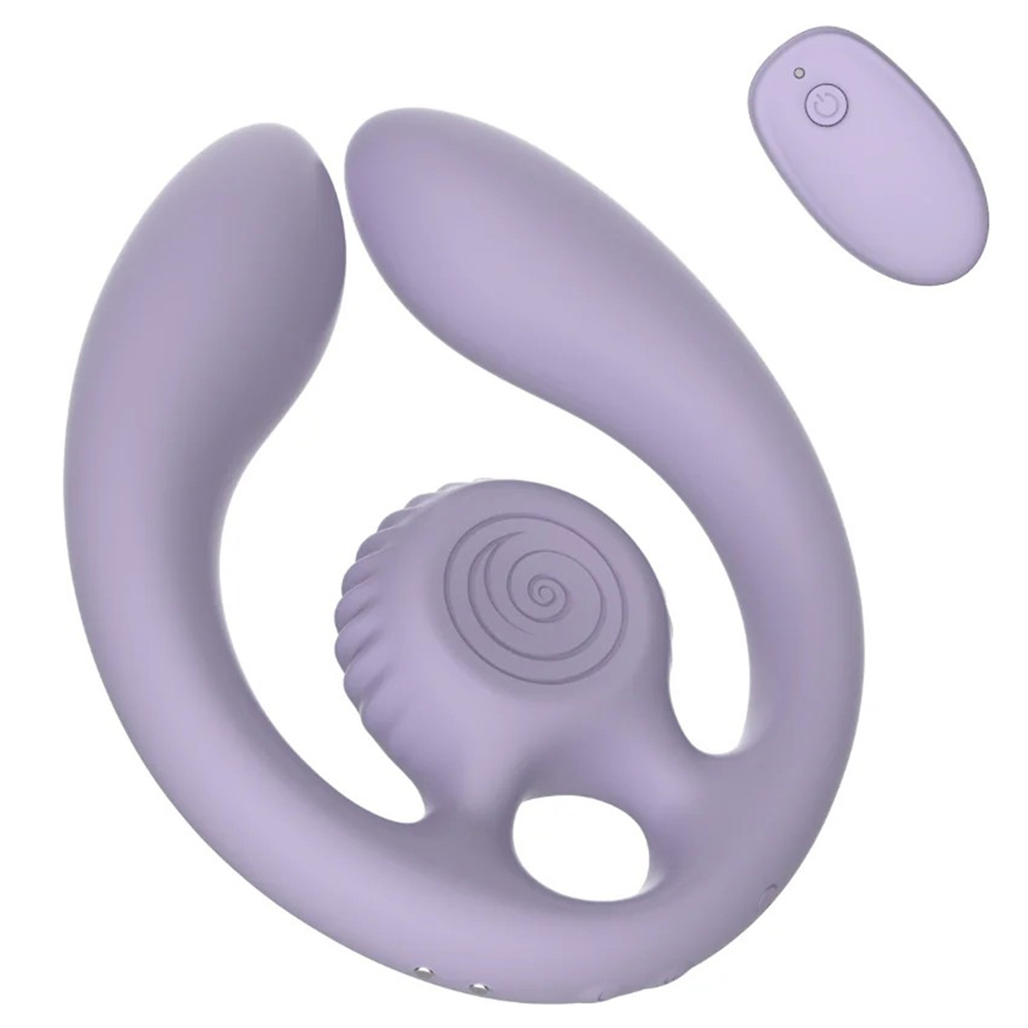 Brug SVibe - Snail GIZI Duo Couples Stimulator - Lilac til en forbedret oplevelse