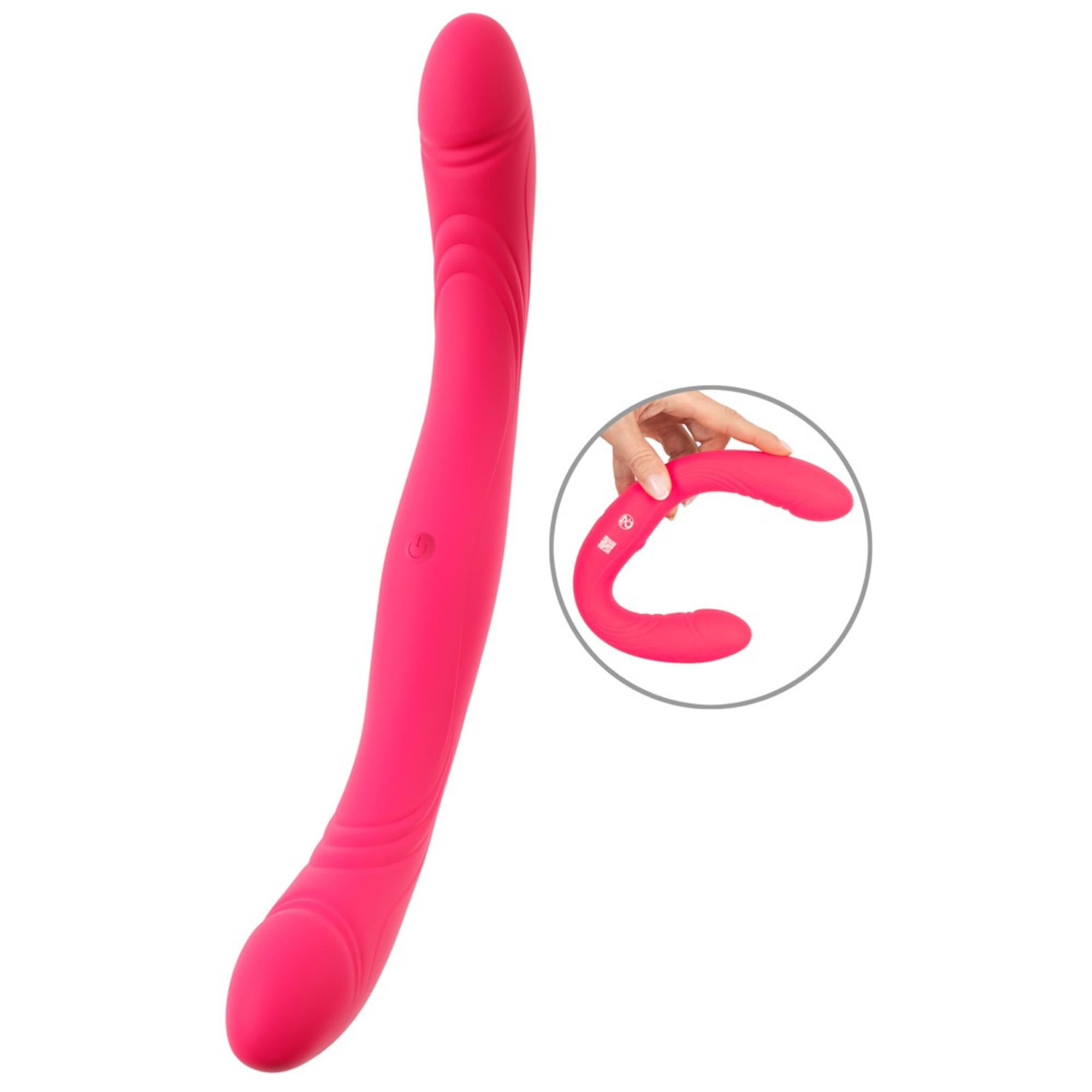 Brug Couples Choice - Double Vibrator - Pink til en forbedret oplevelse