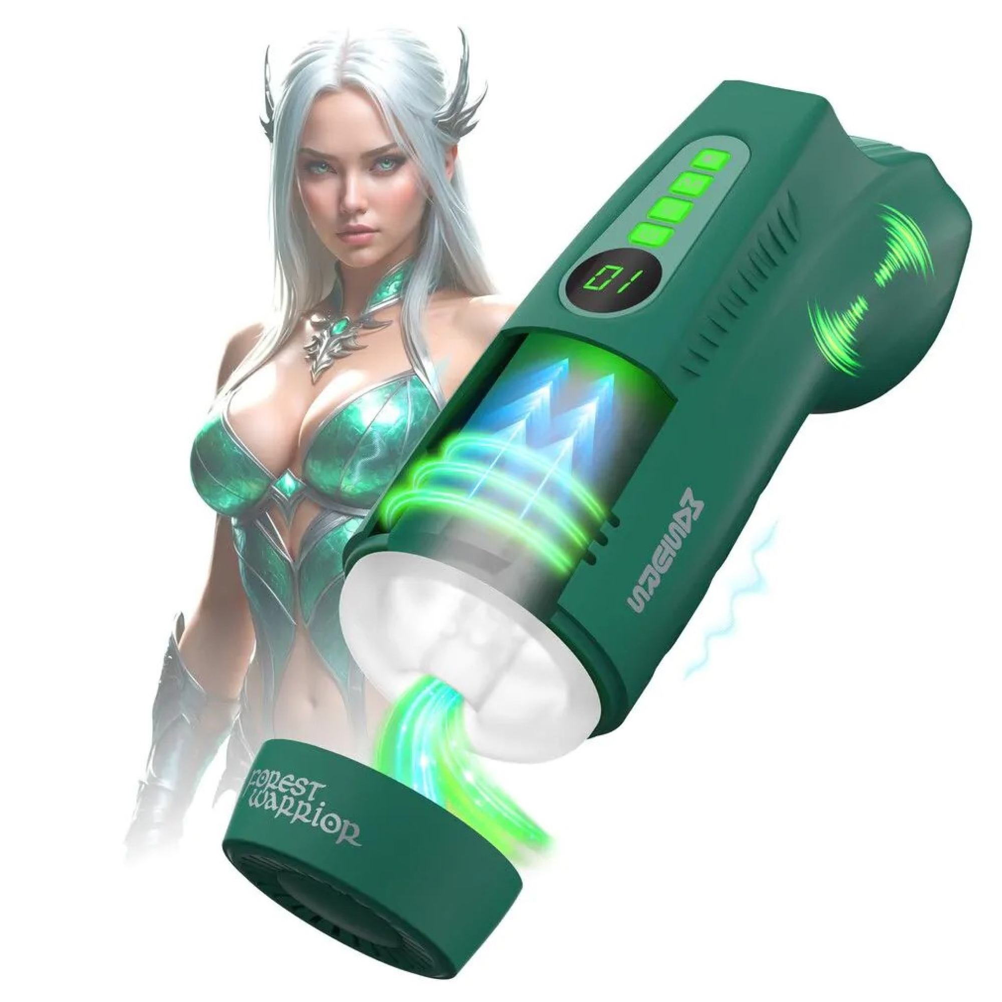 Brug Masturs - Ayla Forest Warrior Masturbator til en forbedret oplevelse