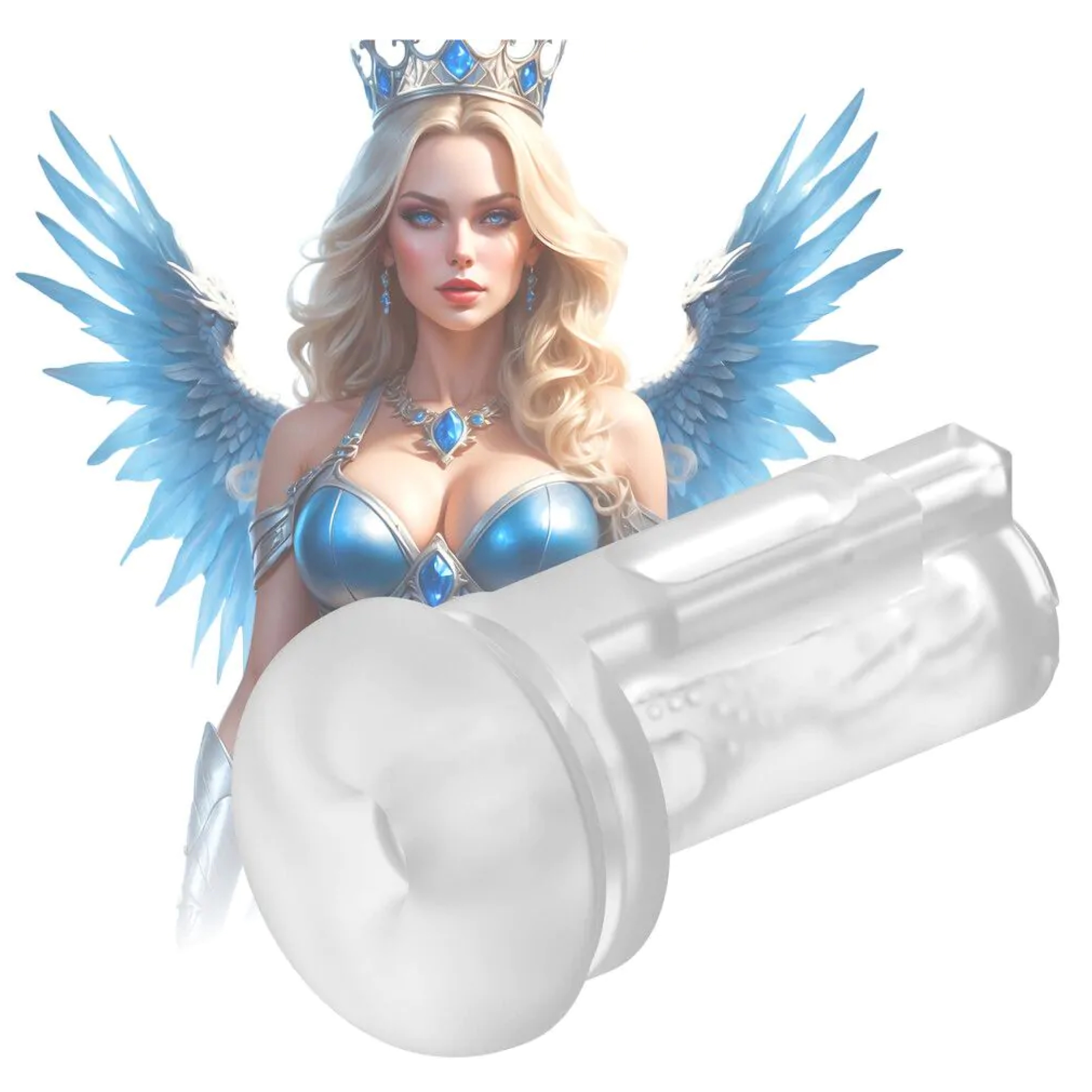 Brug Masturs - Eloa Winged Goddess - Interchangeable Sleeve til en forbedret oplevelse