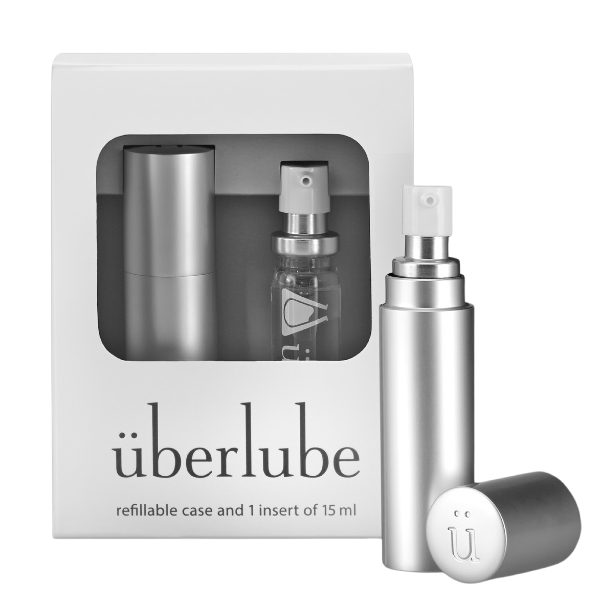 Ãberlube - Good-to-Go Traveler - Silver - 15 ml