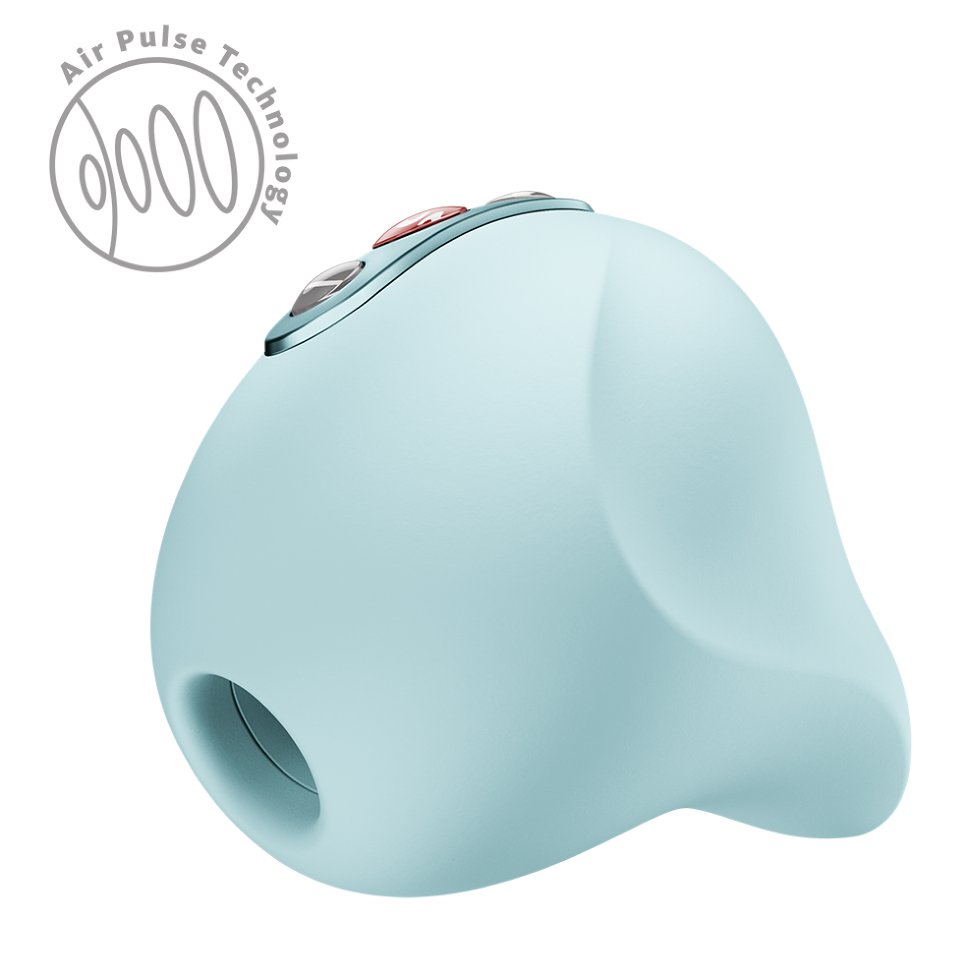 Brug Fun Factory - Seduction Air Pulse Vibrator - Ice Blue til en forbedret oplevelse