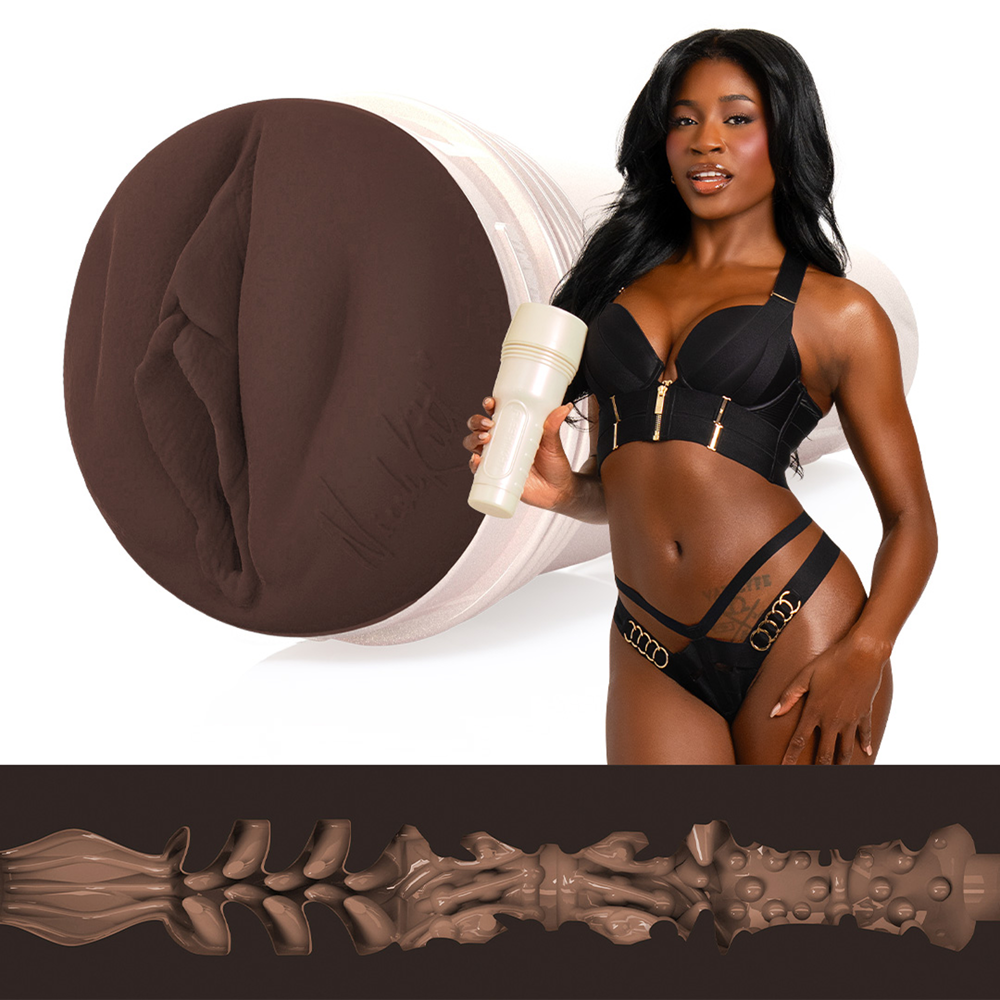Brug Fleshlight - Girls Nicole Kitt Purrrrrfection til en forbedret oplevelse
