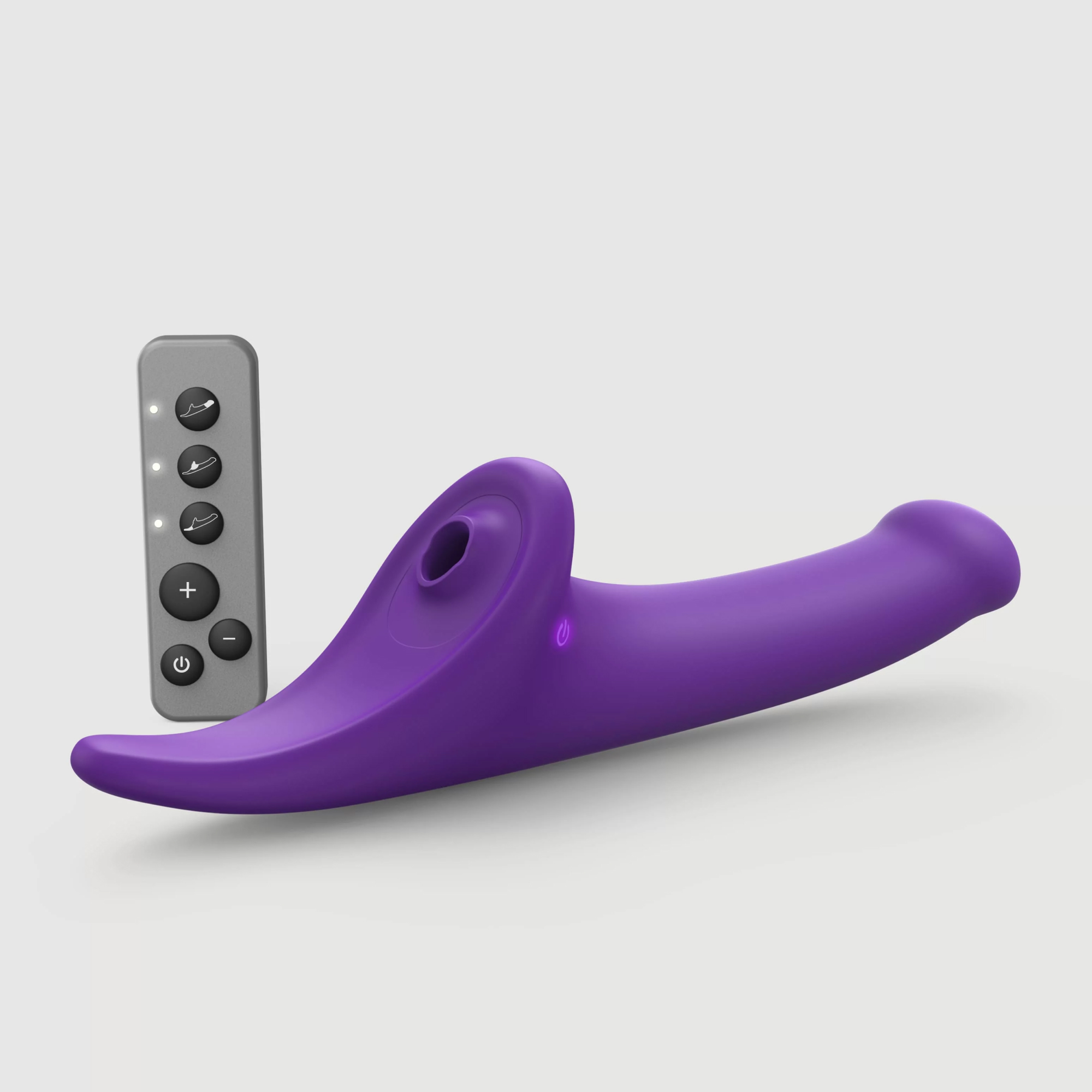 Brug Strap-On-Me - Multi Orgasm Dildo - S - Purple til en forbedret oplevelse