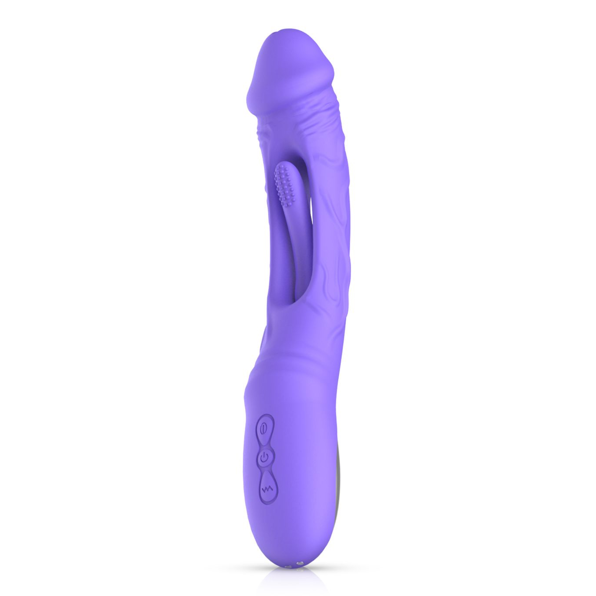 Brug Good Vibes Only - Flax Vibrating Dildo with G-Spot Stimulator til en forbedret oplevelse