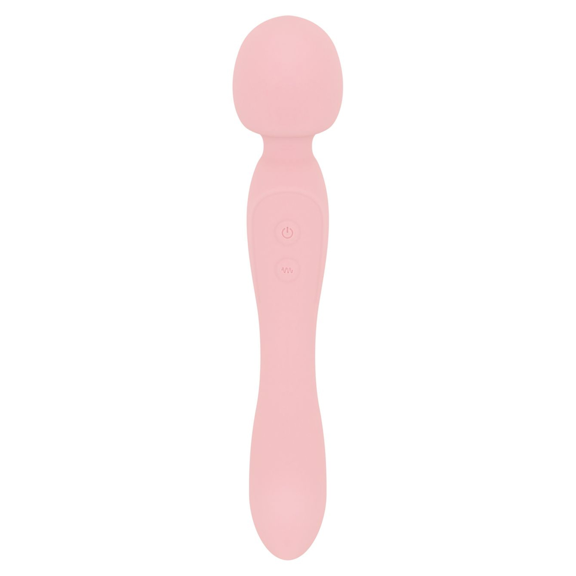 Brug Good Vibes Only - Double-Sided Wand Vibrator - Soft Silicone - Pink til en forbedret oplevelse
