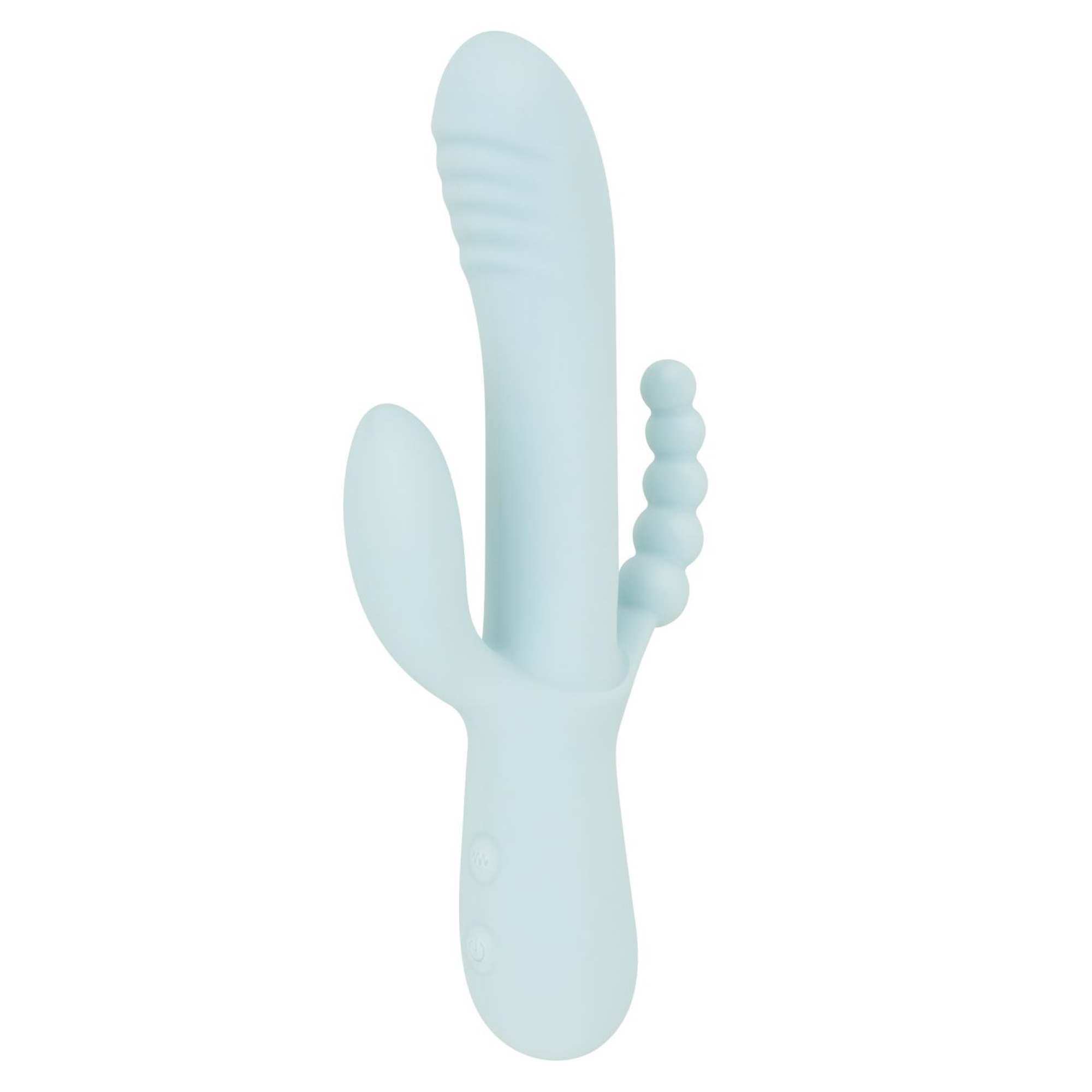 Brug Good Vibes Only - Triple Stimulation Vibe - Soft Silicone - Blue til en forbedret oplevelse