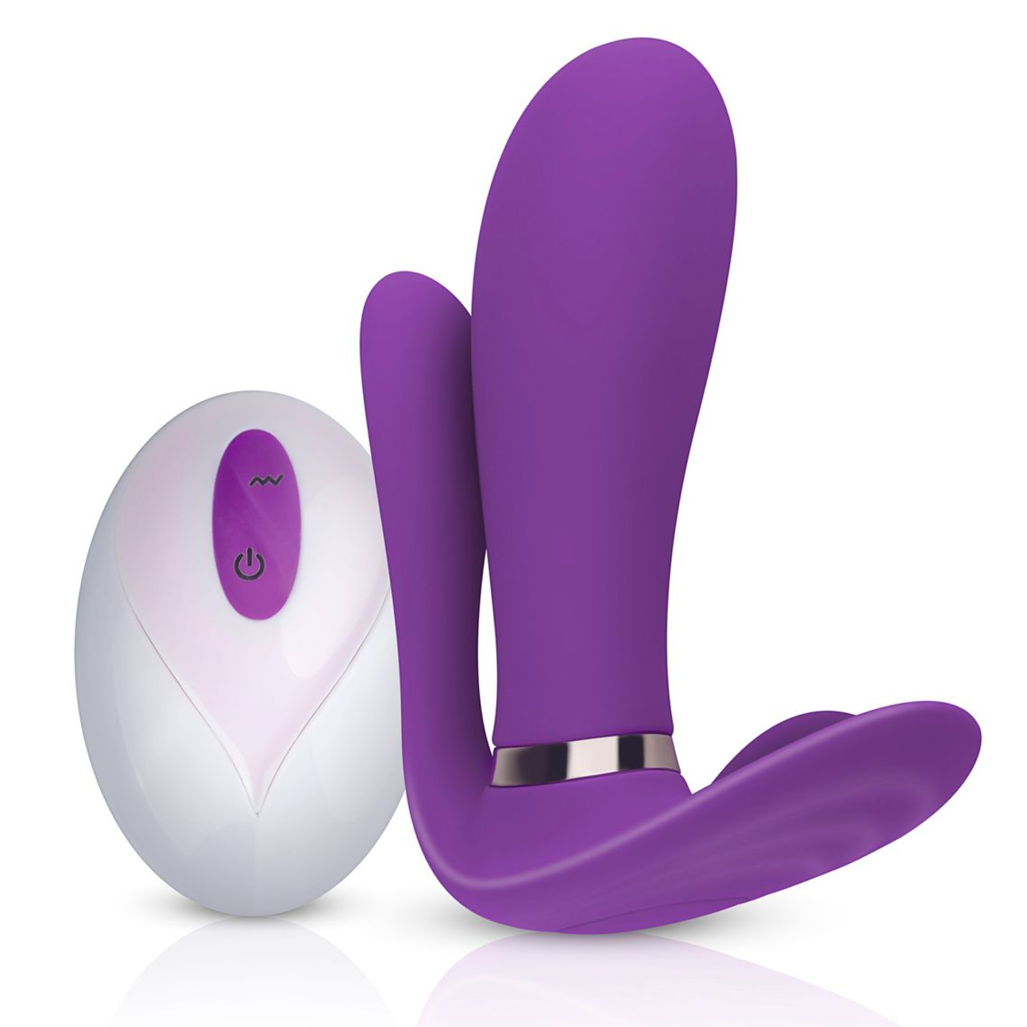 Brug Teazers  -  Remote Pleaser Vibrator  -  Purple til en forbedret oplevelse