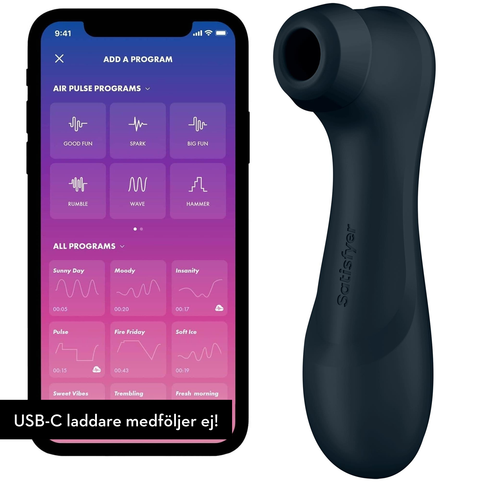 Satisfyer Pro 2 Generation 3 Black BT/App