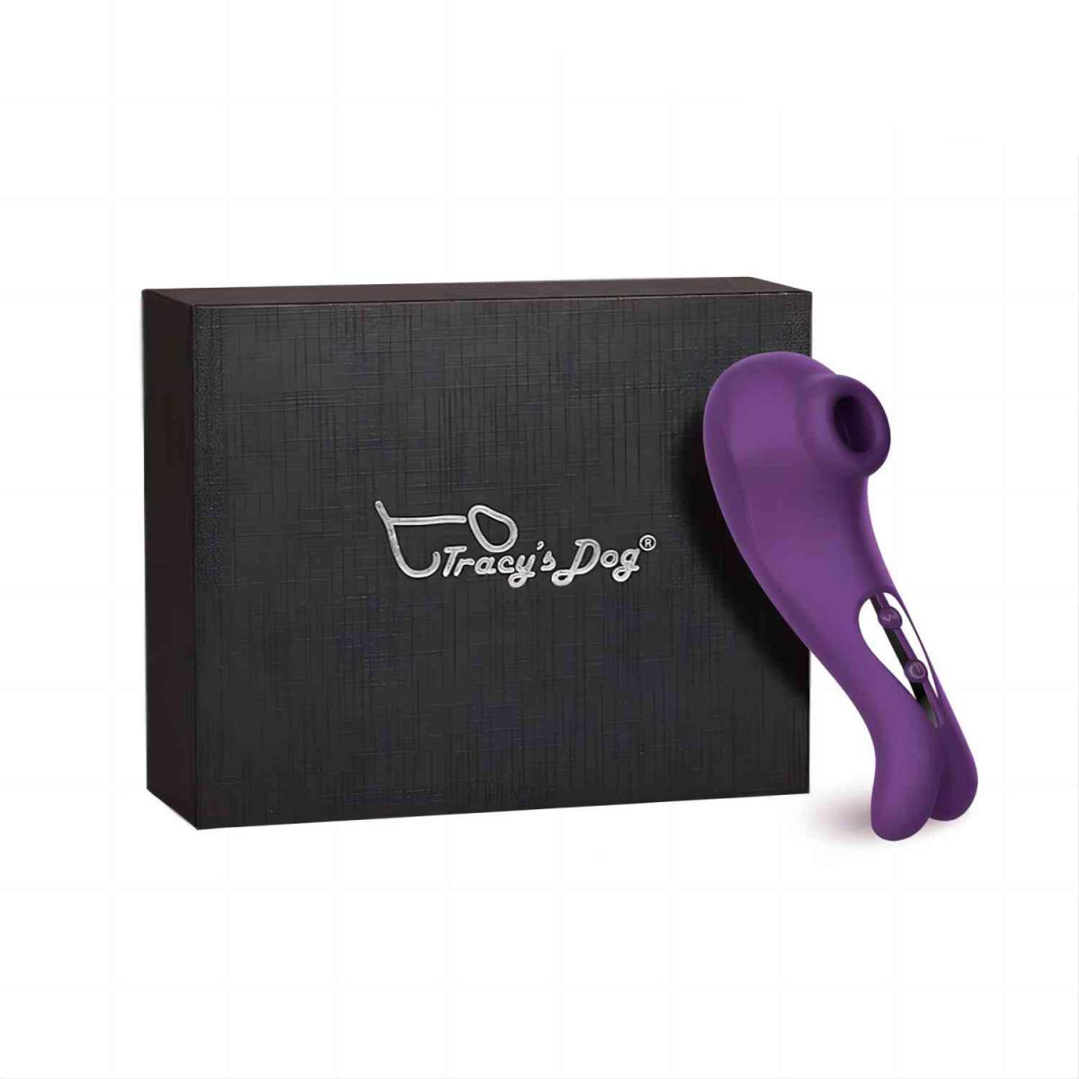 Tracy's Dog Clitoral Sucking Vibrator Cat Purple thumbnail