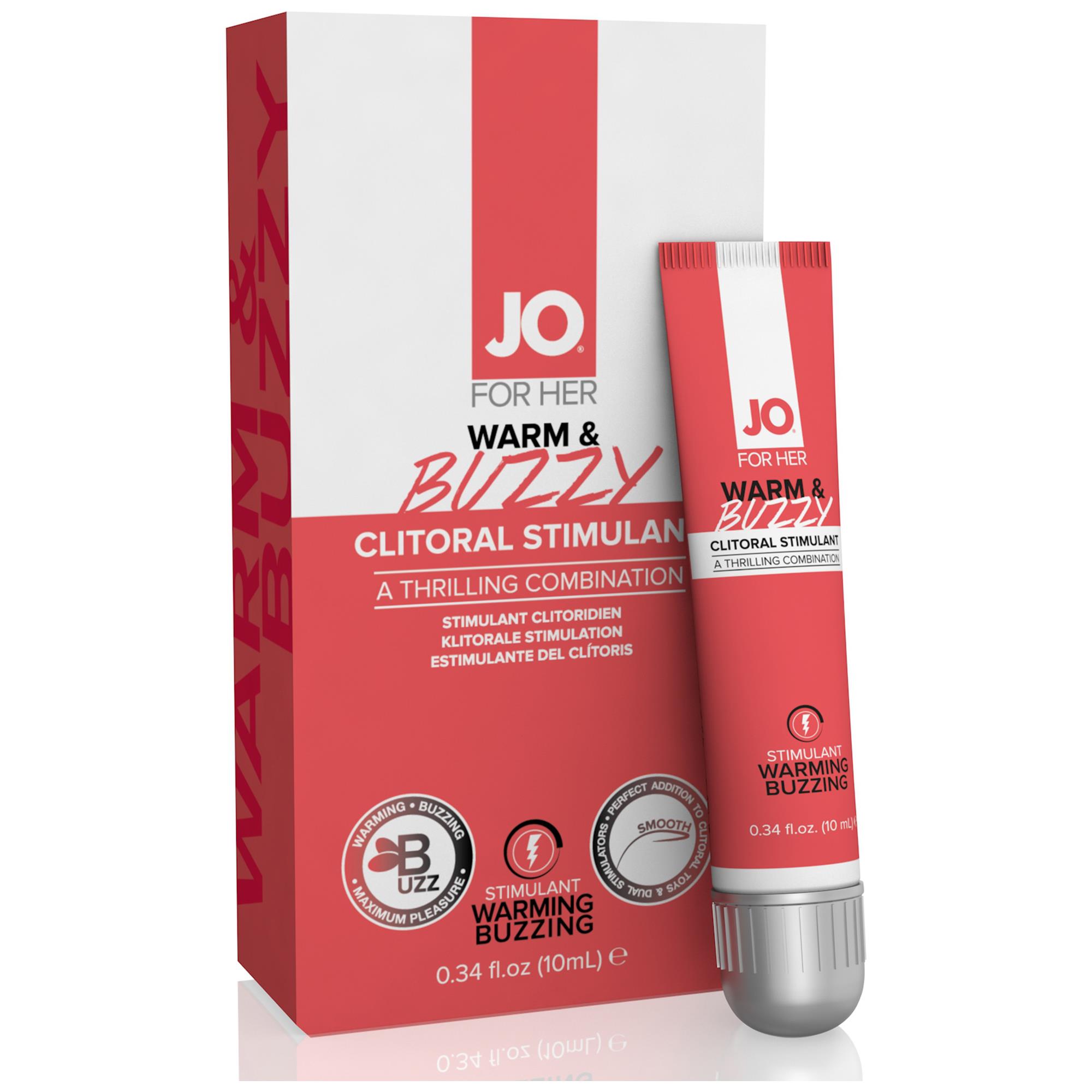 System Jo - Clitoral Stimulant Warm and Buzzy 10ml thumbnail