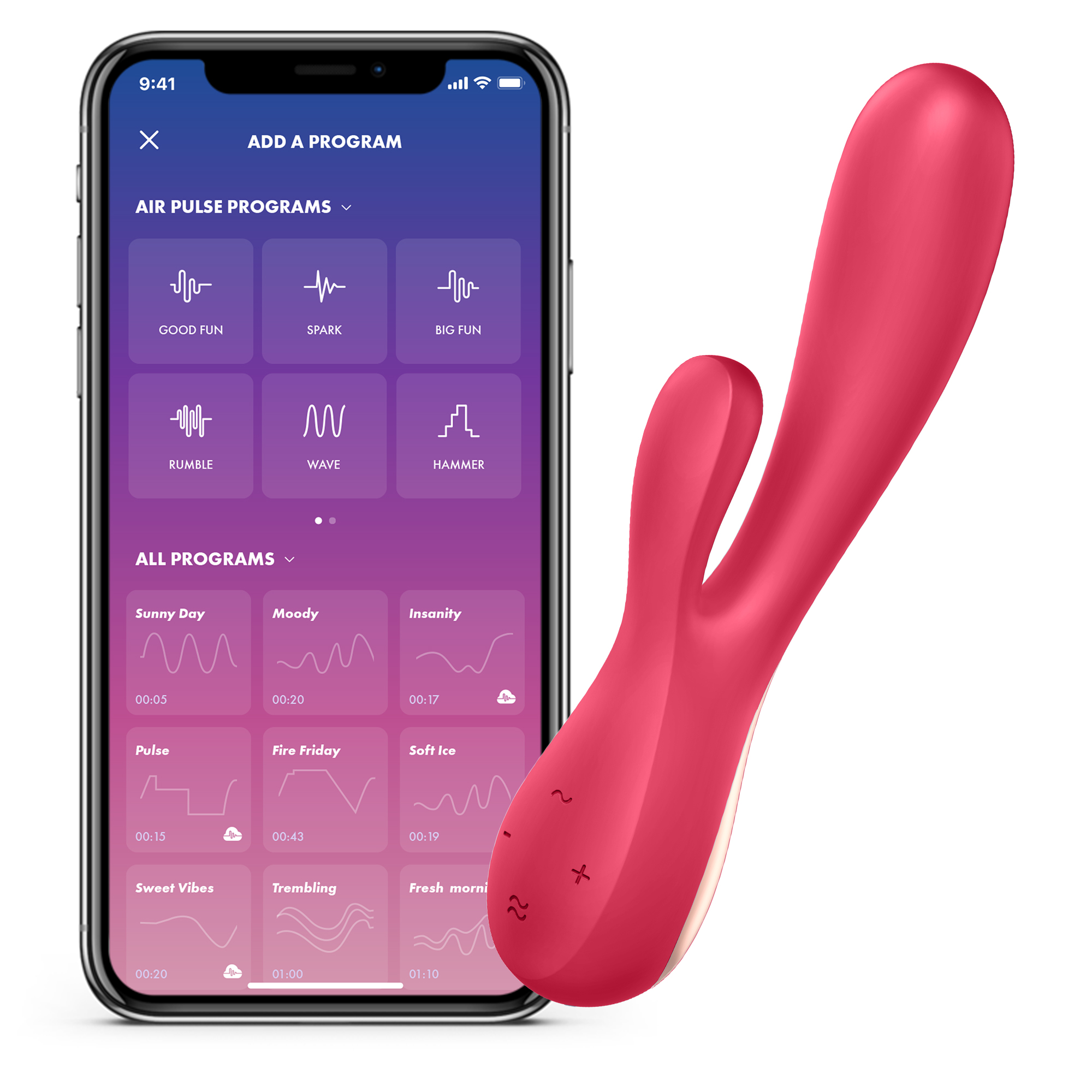 Satisfyer Mono Flex Red thumbnail