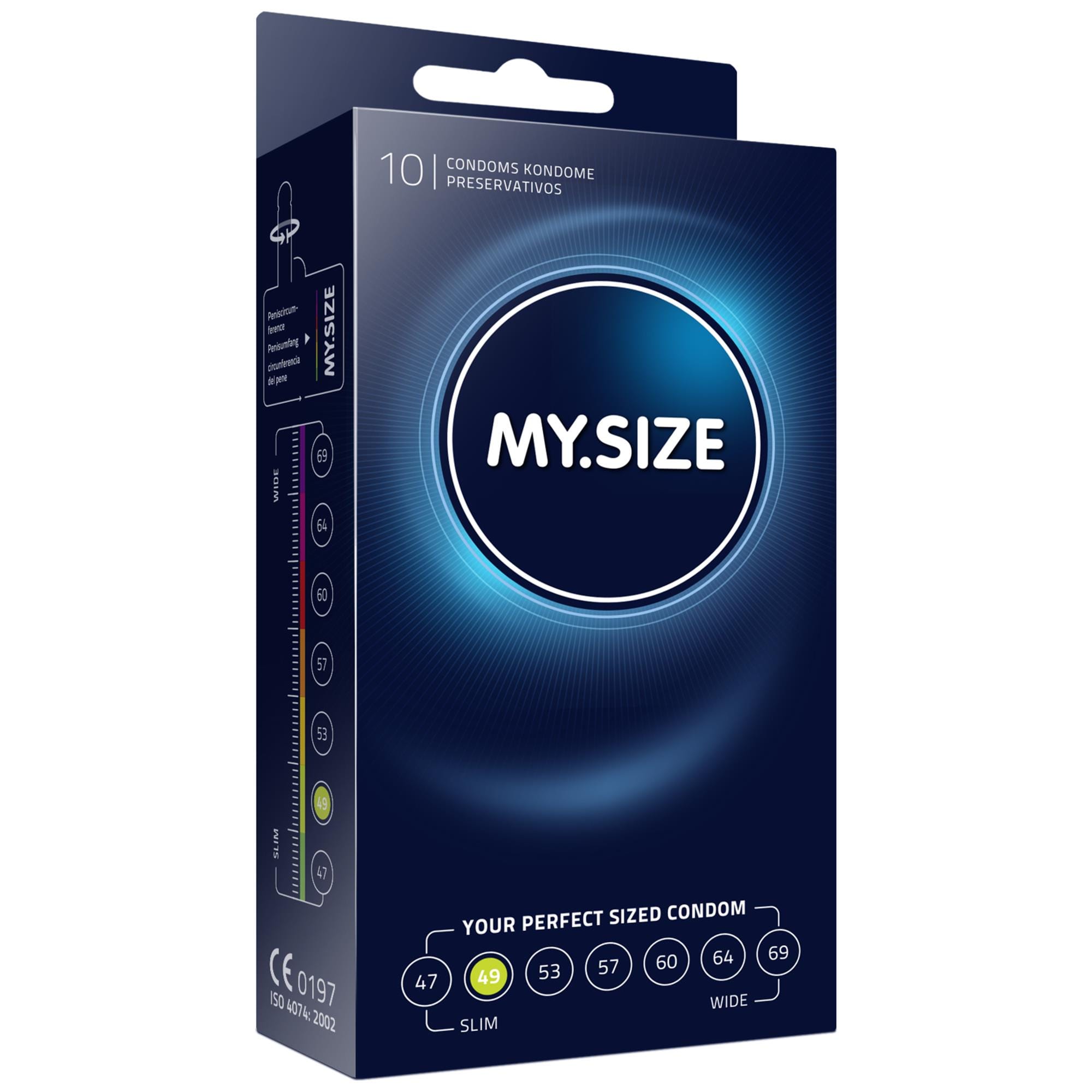 My Size Kondom 49 mm - 10-pack