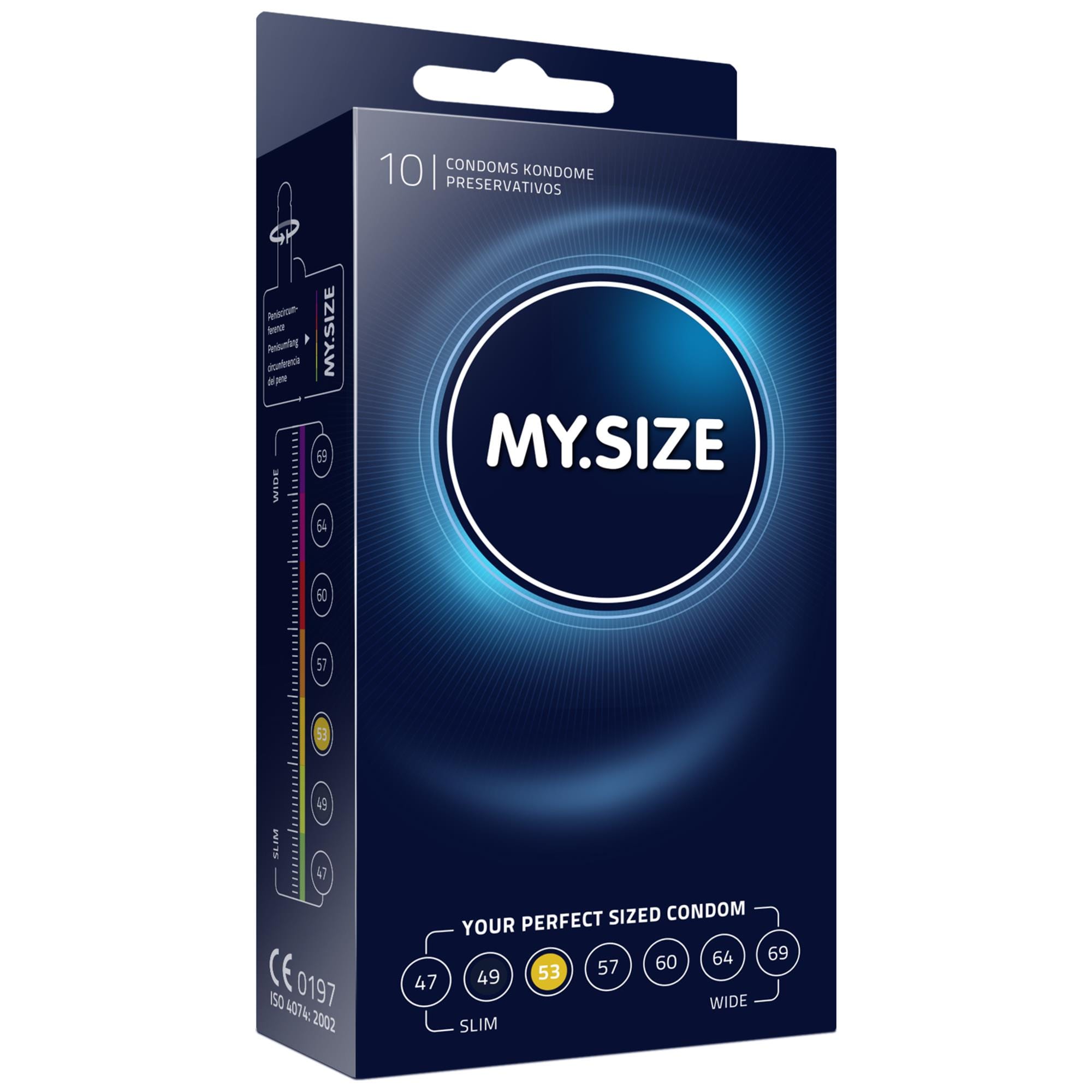 My Size Kondom 53 mm - 10-pack thumbnail