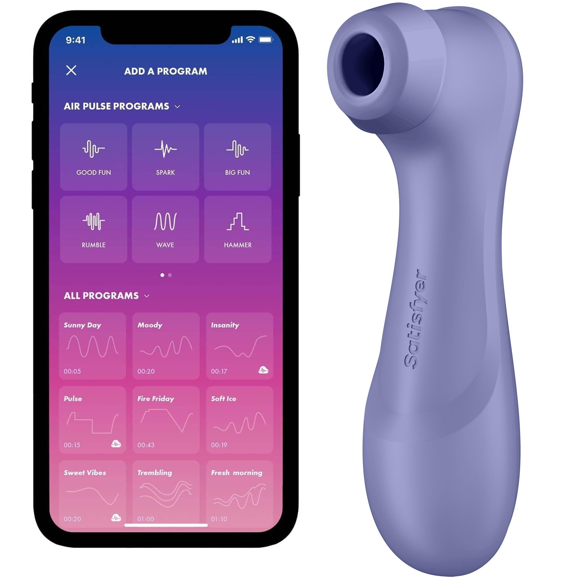 Satisfyer Pro 2 Generation 3 Violet BT/App thumbnail