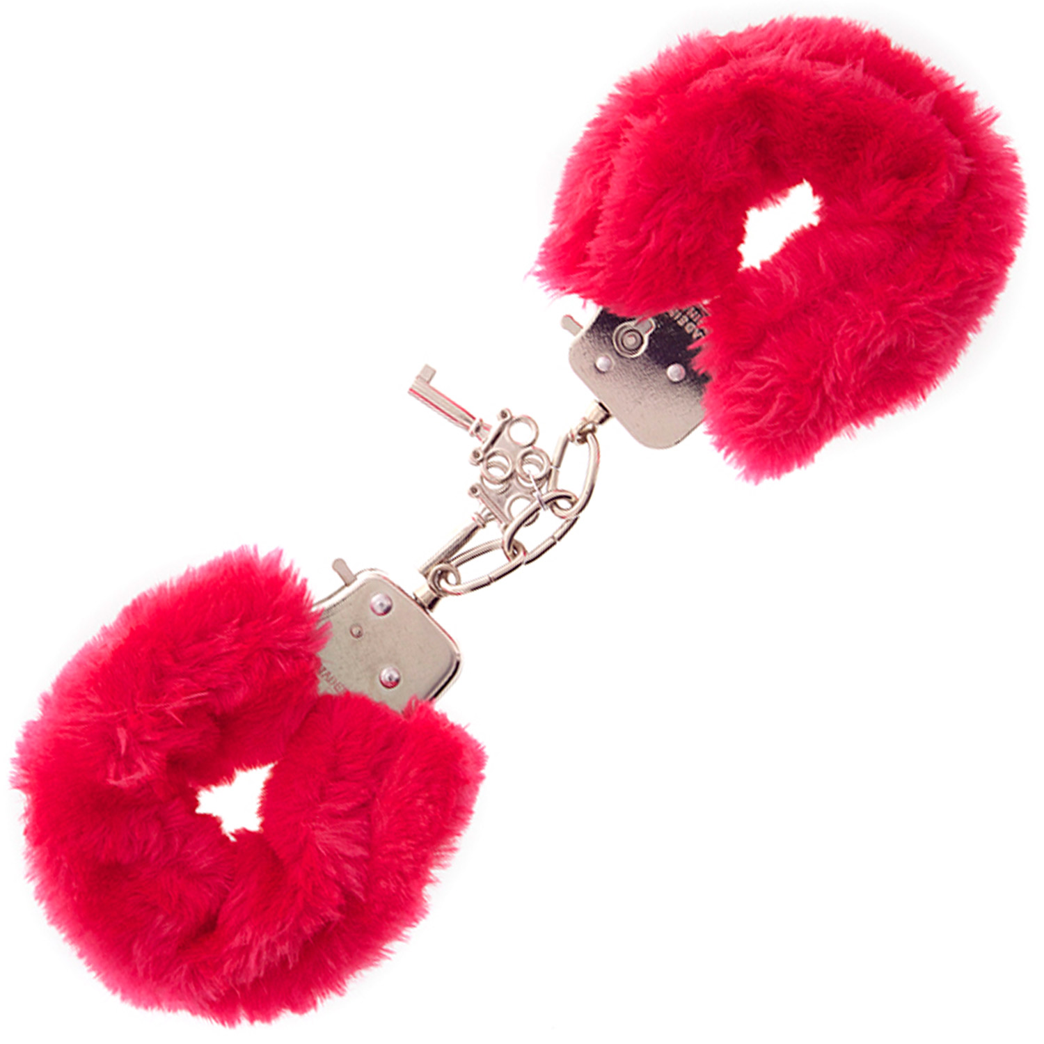 Furry Love Cuffs - Rød thumbnail