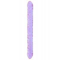 Crystal Jellies 18 " Double Dong - Lilla