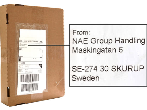 Mshop diskret afsender og indpakning