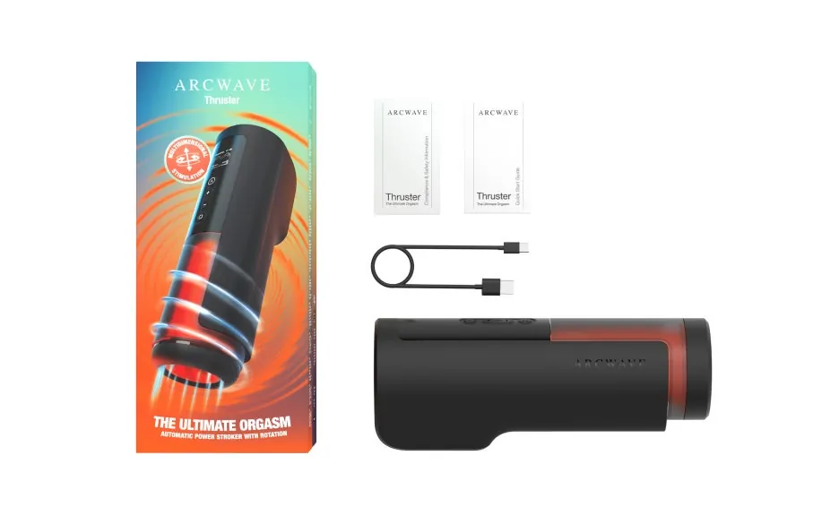 Indholdet i æsken med Arcwave Thruster